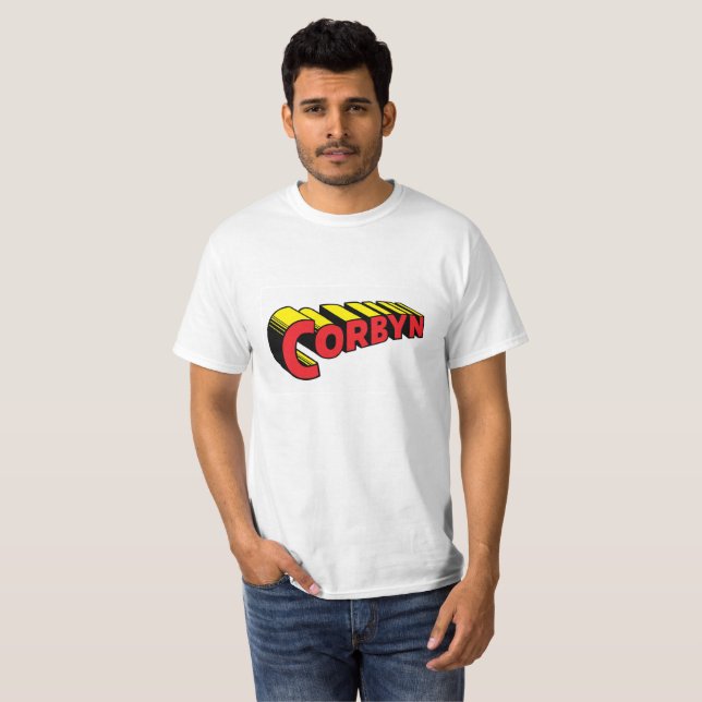 T-shirt Corbyn superbe (rouge) (Devant entier)