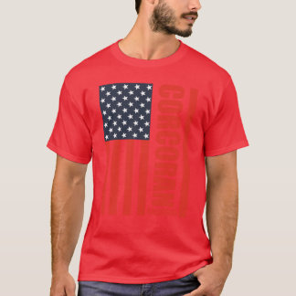 T-shirt Corcoran Californie 4 juillet Jour de l'Indépendan