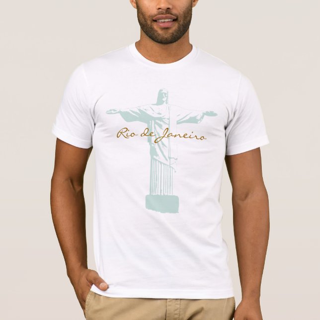 T-shirt Corcovado Riode Brésil Brésil (Devant)