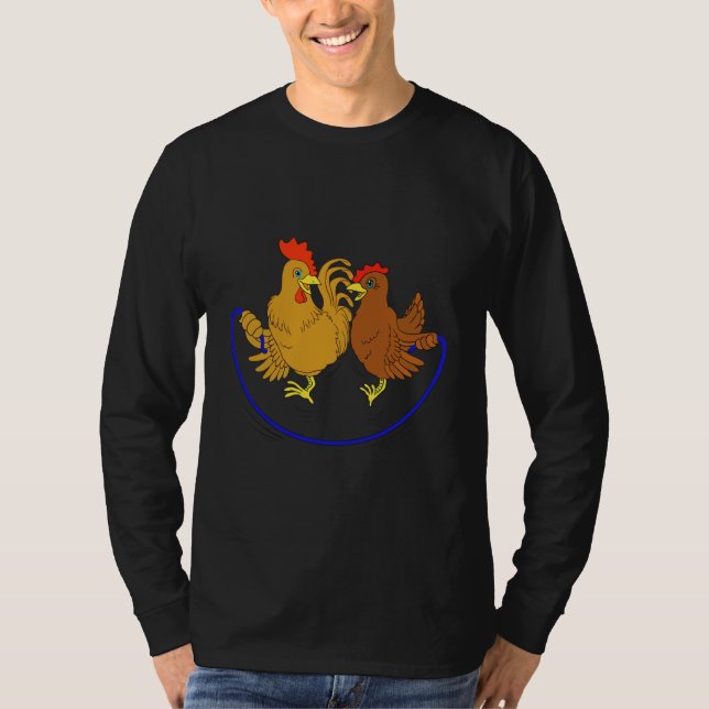 T-shirt Corde à demi-poule (Devant)