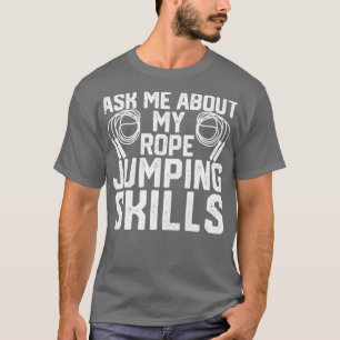 T-shirt Corde de saut amusante