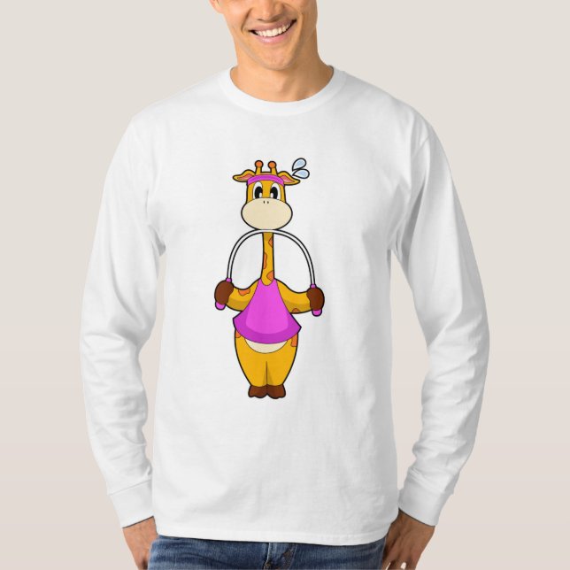 T-shirt Corde Fitness Giraffe (Devant)