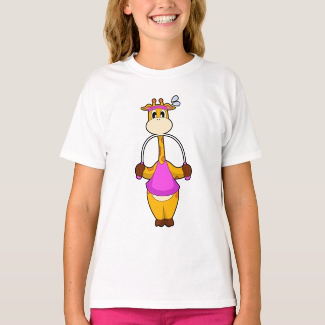 T-shirt Corde Fitness Giraffe (Devant)