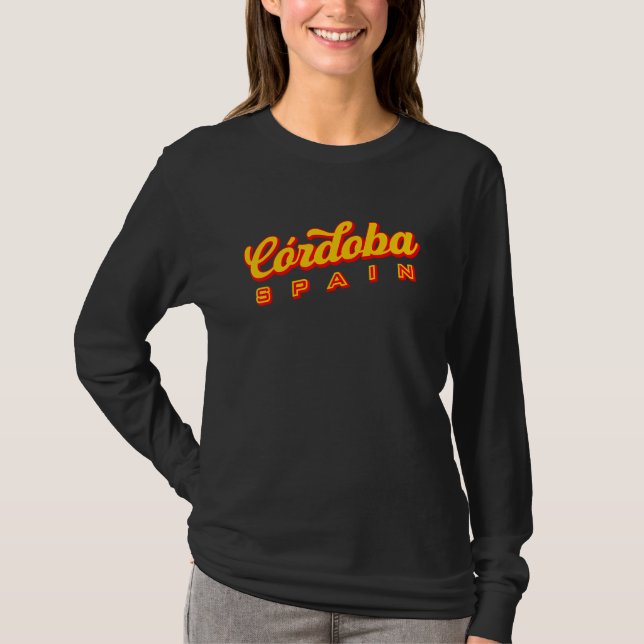 T-shirt Cordoue Espagne (Devant)