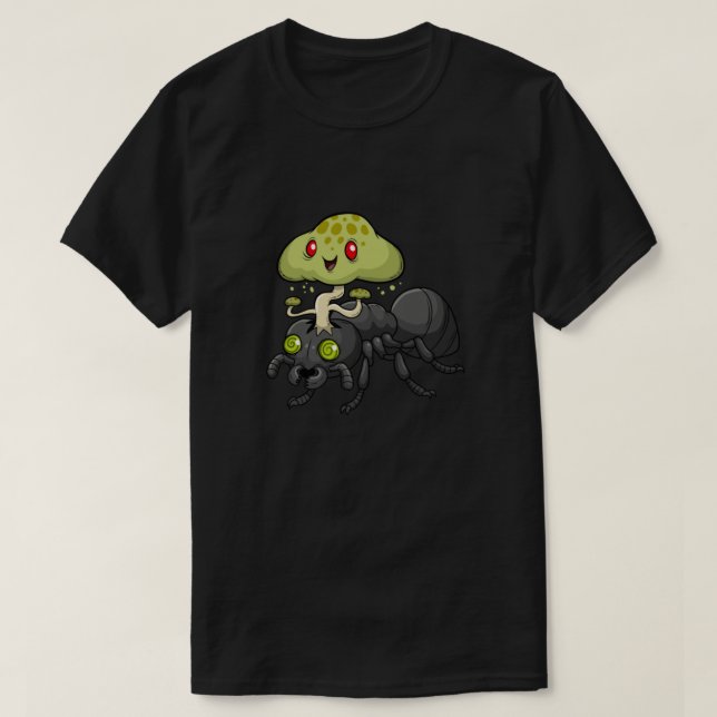 T-shirt Cordyceps Ant ajustés (Design devant)