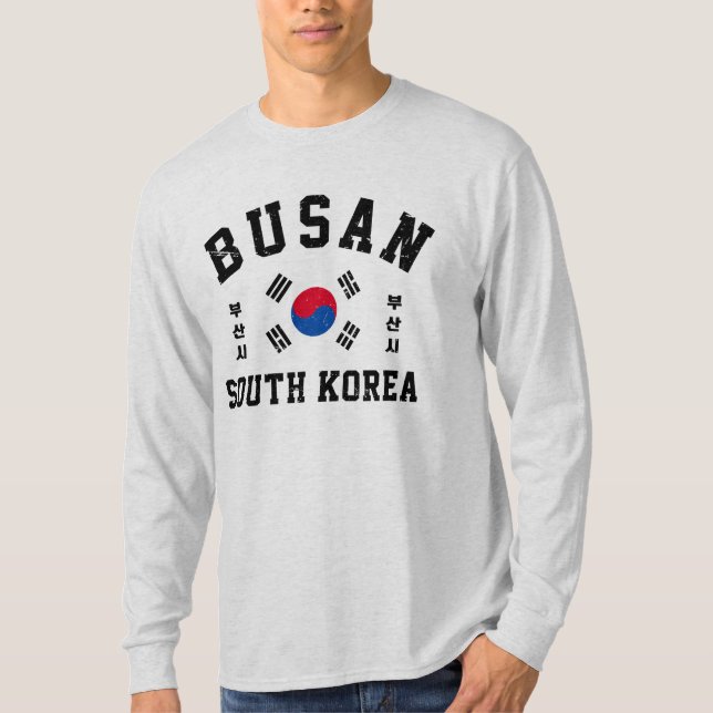 T-shirt Corée du Sud de Busan (Devant)