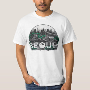 T-shirt Corée du Sud de Séoul