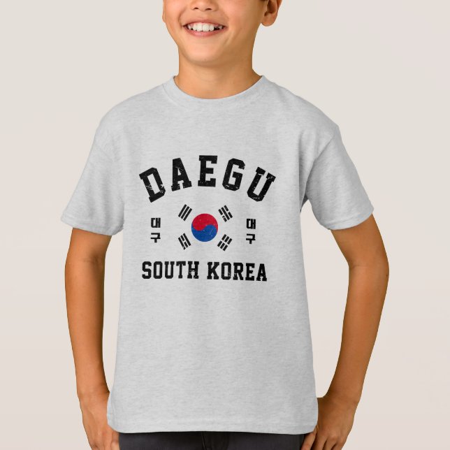 T-shirt Corée du Sud du Daegu (Devant)