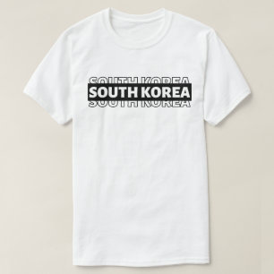 T-shirt Corée du Sud Séoul Vibes Minimaliste Streetwear T-