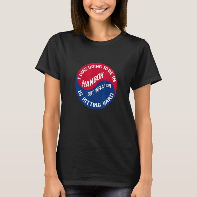 T-shirt Corée Hanbok Drapeau Coréen Vêtements Culturels (Devant)