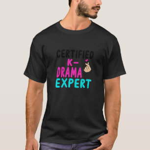 T-shirt Coréen Drama Kdrama Finger Heart 18