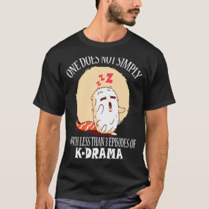 T-shirt Coréen Drama Kdrama Finger Heart Design