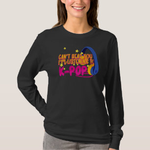 T-shirt Coréen K Pop Ne Peux Pas Vous Entendre Je Vous Éco