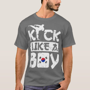 T-shirt Coréen Martial Arts Boys Tang Soo Do