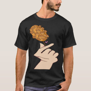 T-shirt Coréen Street food Gamja Corndog Hotdog Love