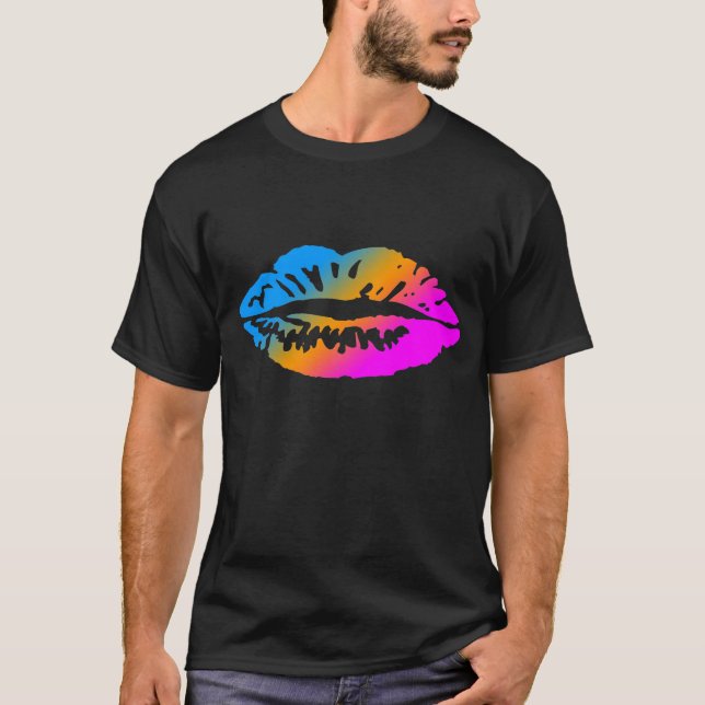 T-shirt COREY TIGER 80's LIPS (Devant)