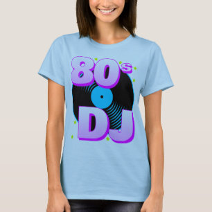 T-Shirt Corey Tiger 80s Rétro DJ 80s