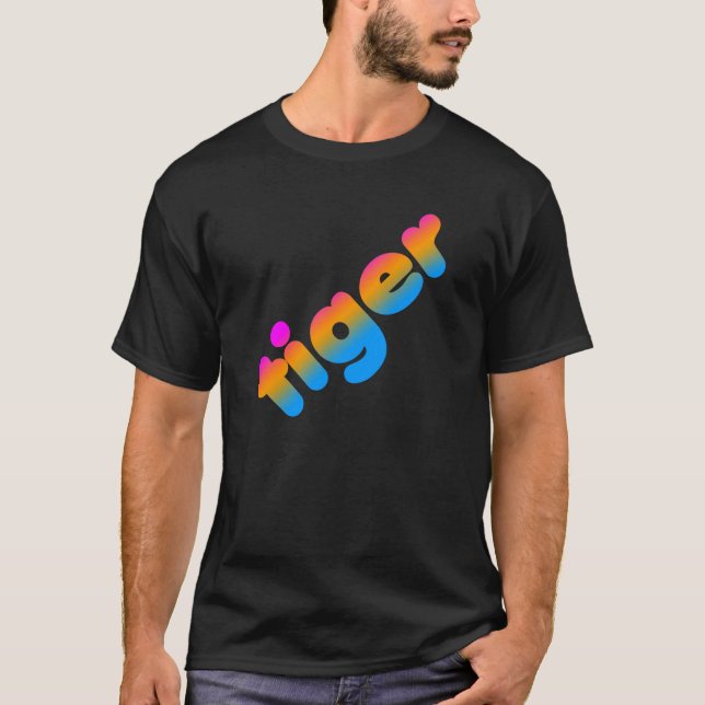 T-shirt COREY TIGER 80's TIGER MIGNON (Devant)