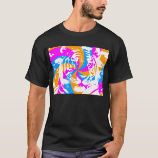 T-shirt COREY TIGER 80's TOURBILLON VISAGE DE TIGRE