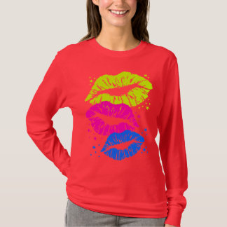 T-shirt Corey Tiger 80s Vintage Lèvres & Étoiles Baisers