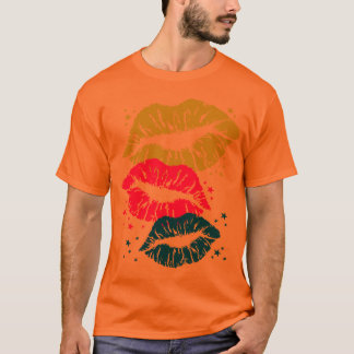 T-shirt Corey Tiger 80s Vintage Lèvres & Étoiles Baisers