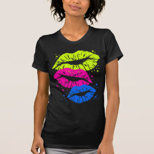 T-shirt Corey Tiger 80s Vintage Lips & Stars Kisses