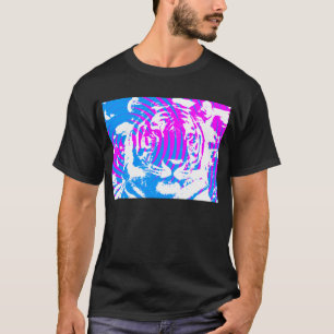 T-shirt Corey Tiger 80s Vintage Op Art
