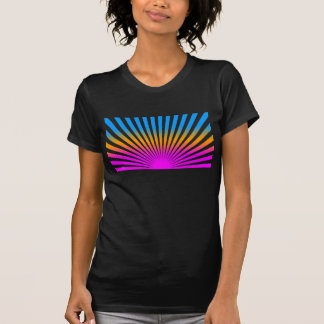T-shirt Corey Tiger 80s Vintage Rising Sun Stripes