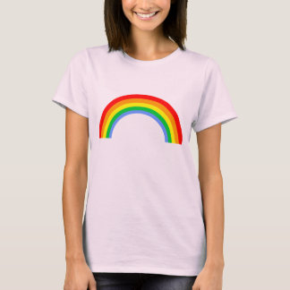T-shirt Corey Tiger Années 80 Vintage Arc-en-ciel
