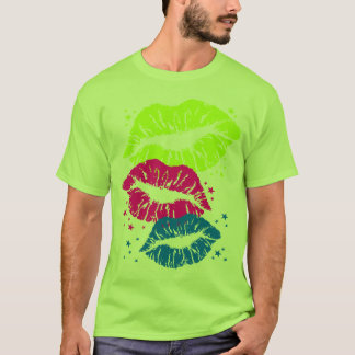 T-shirt Corey Tiger Années 80 Vintage Lèvres & Étoiles Bai