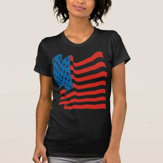 T-shirt Corey Tiger Drapeau Américain Vintage 80s