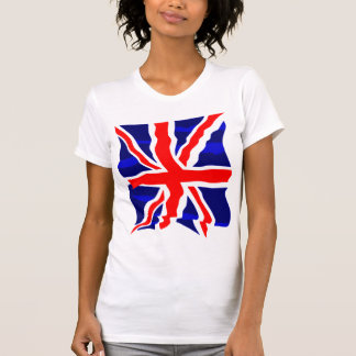 T-shirt Corey Tiger Drapeau britannique Royaume-Uni Rétro 