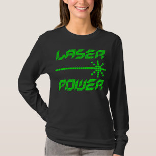 T-SHIRT COREY TIGER LASER RÉTRO PUISSANT DES ANNÉES 80