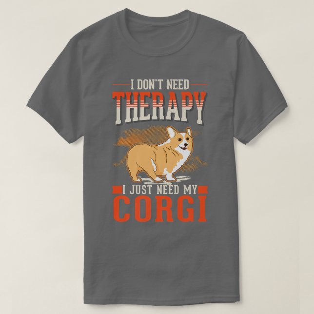 T-shirt Corgi (Design devant)