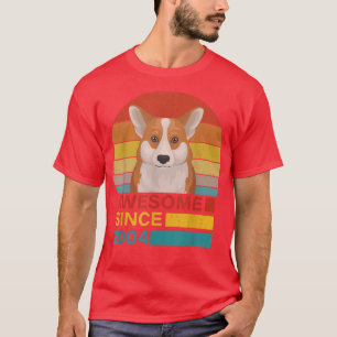 T-shirt Corgi 2004 Anniversaire Funny Vintage Corgi Retro 