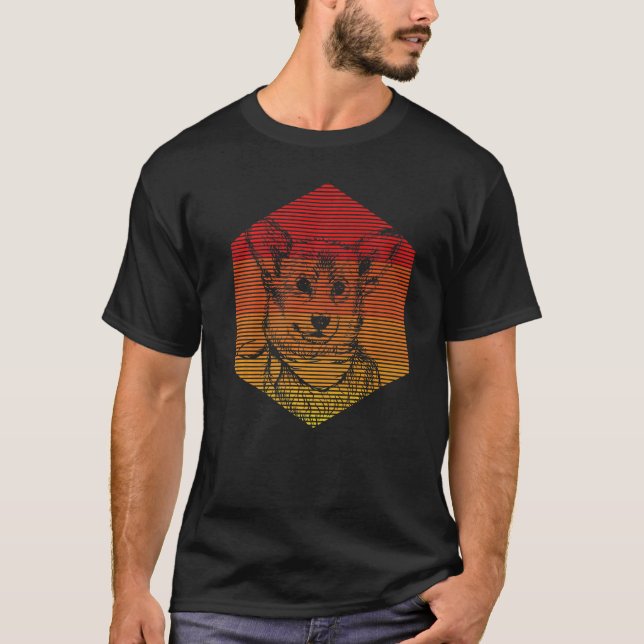 T-shirt Corgi  3 (Devant)