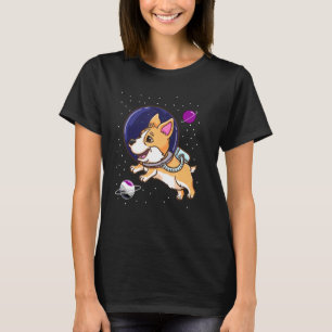 T-shirt Corgi Asexuel Dans L'Espace Ace Pride