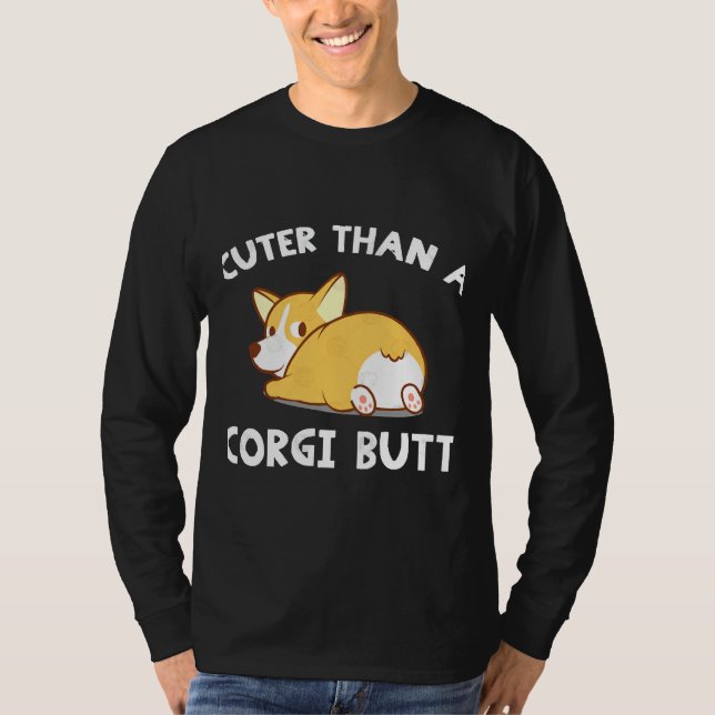 T-shirt Corgi Butt (Devant)