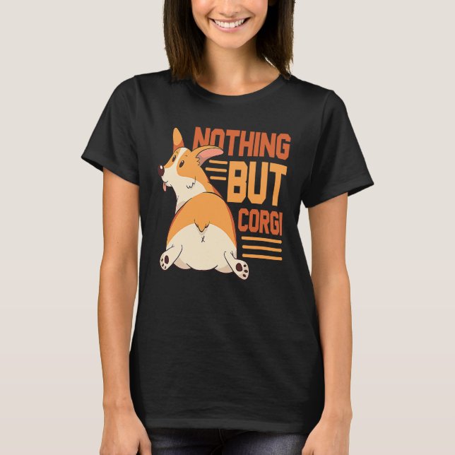 T-shirt Corgi Butt   Corgi Butt (Devant)