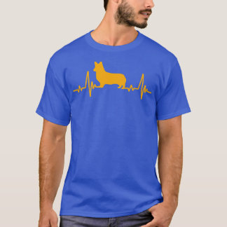 T-shirt Corgi Chien Coeur Corgi Papa-343