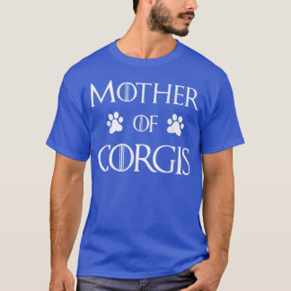 T-shirt Corgi Chien Maman Mère de Corgis