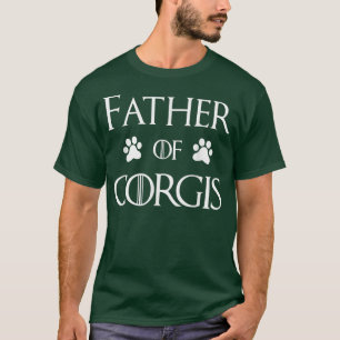 T-shirt Corgi Chien père de Corgis