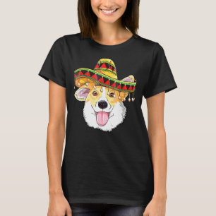 T-shirt Corgi Cinco De Mayo Hommes Femmes Enfants Garçon F