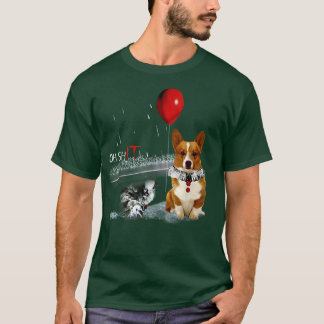T-shirt Corgi Clown Circus Oh It Outfit Matching Halloween