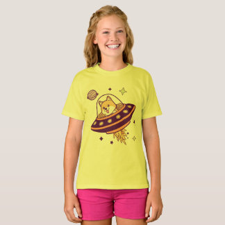 T-shirt Corgi Commander and the Ramen Rocket
