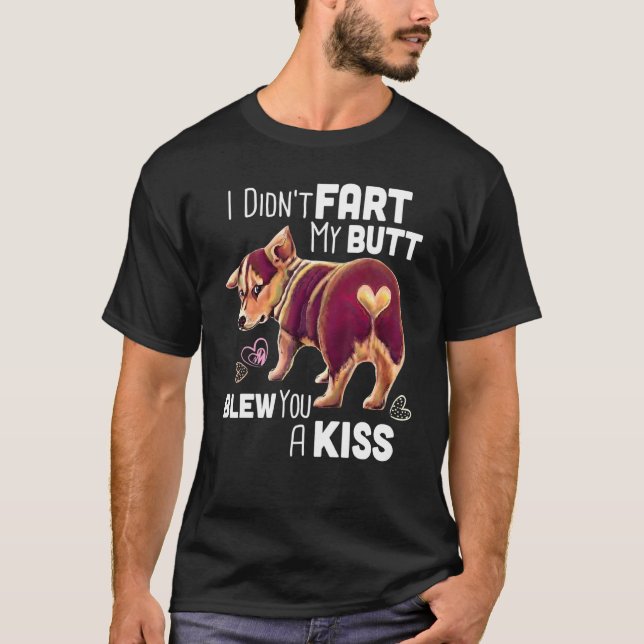 T-shirt Corgi Corgi Corgi Derrière (Devant)