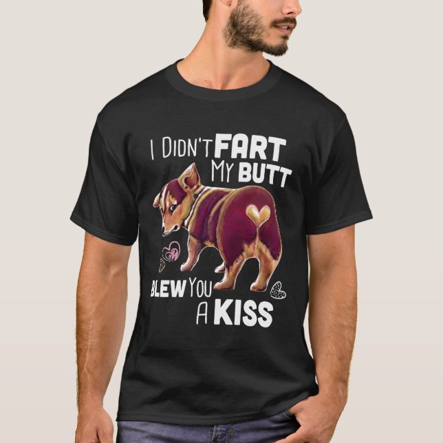 T-shirt Corgi  Corgi Corgi Fessier Premium (Devant)