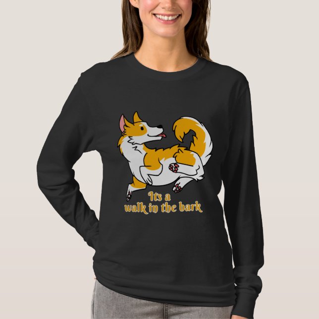 T-shirt Corgi Cuddle (Devant)