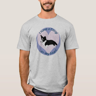 T-shirt Corgi dans mon coeur 2