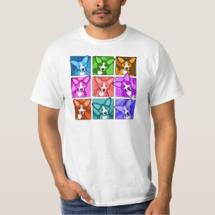 T-shirt Corgi d'art de bruit